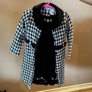 BLUEBERi boulevard girls dress (size 4) with cute coat